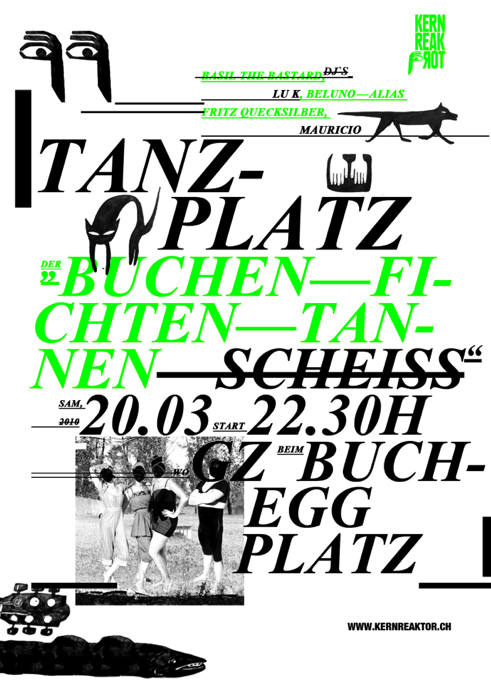 Kernreaktor Party 6 Tanzplatz ii