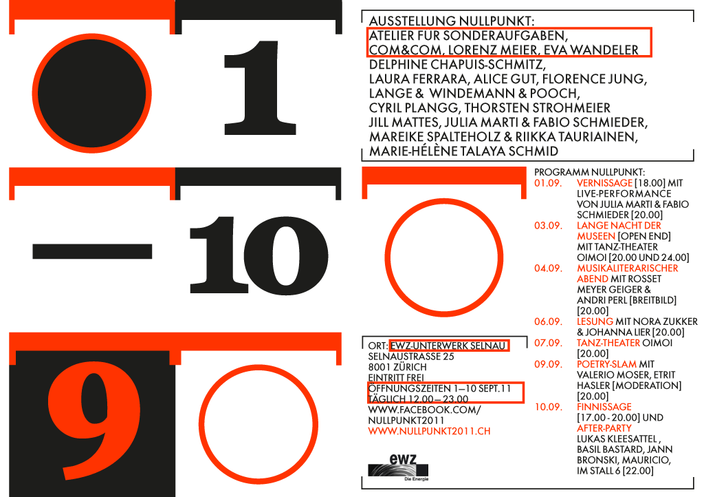 Nullpunkt flyer